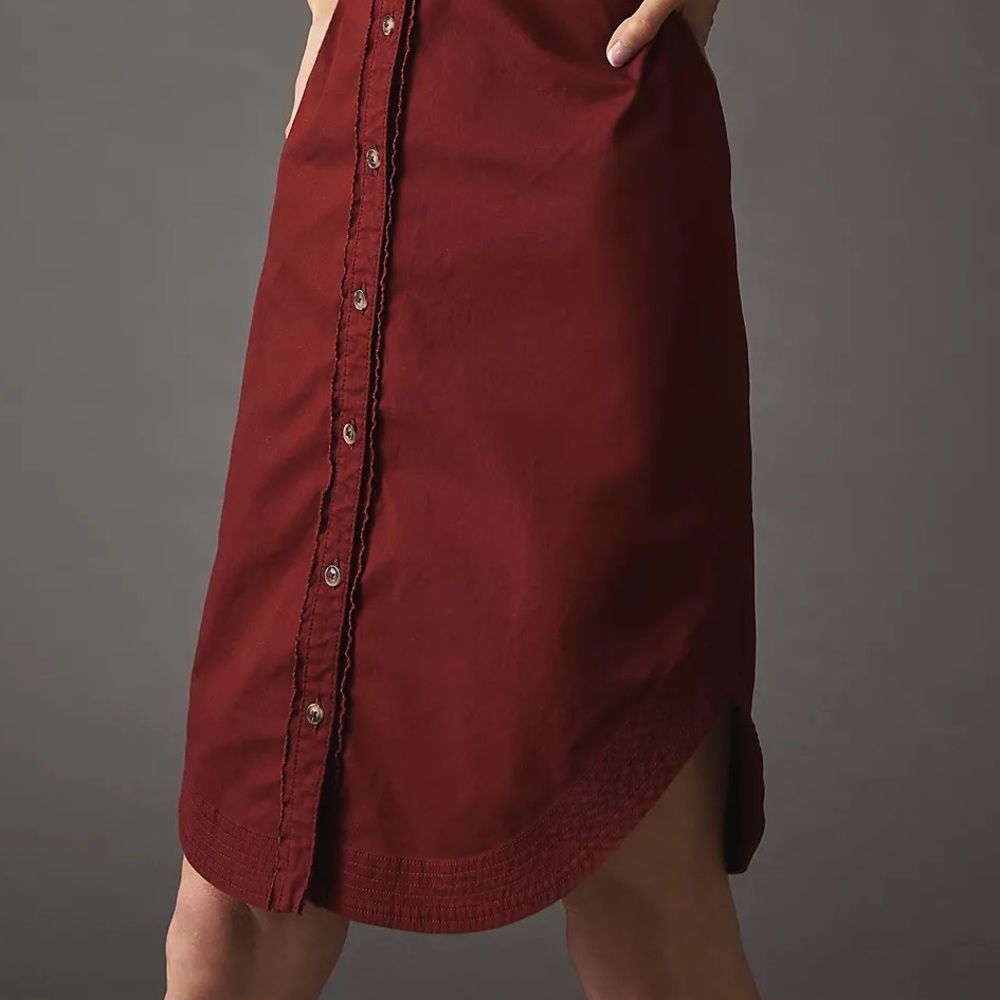 Pilcro Collared Mini Shirt Dress - Picture 9 of 14
